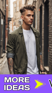 23 Trendy Men's Haircuts: Longer Top, Short Sides