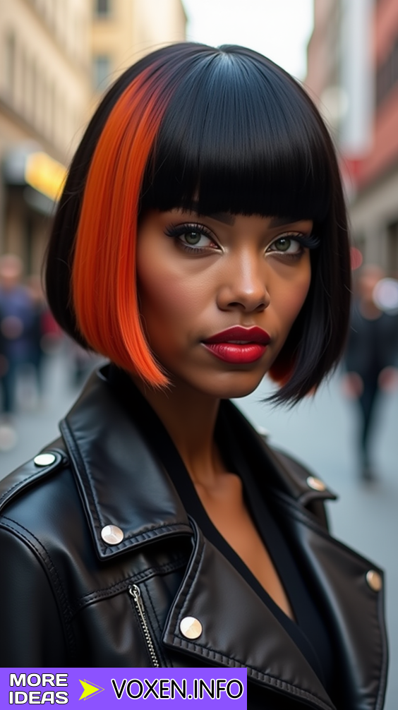 23 Stunning Black and Orange Hairstyles for Every Occasion