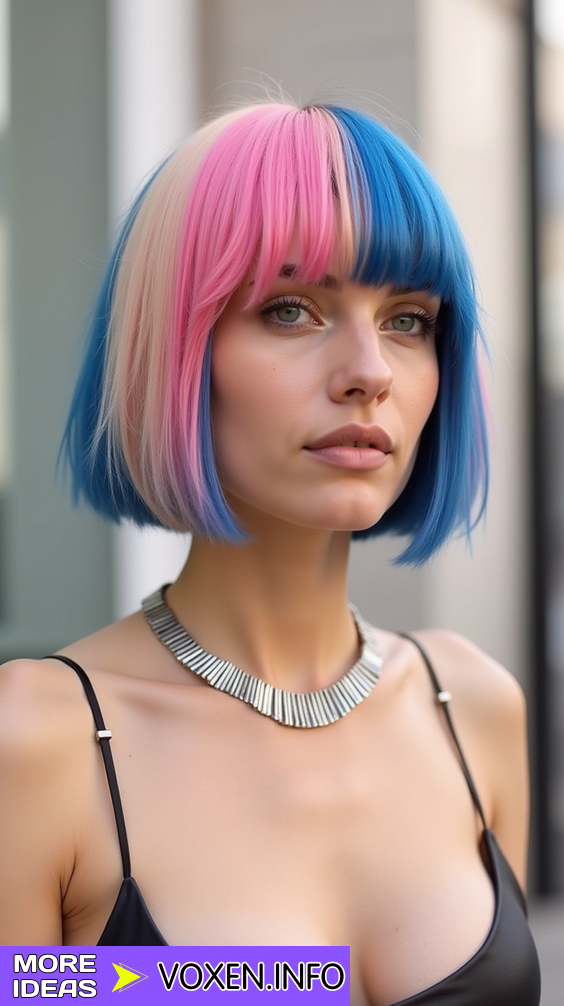 21 Subtle Colorblock Hair Ideas for Professional Looks | 2024 Trends