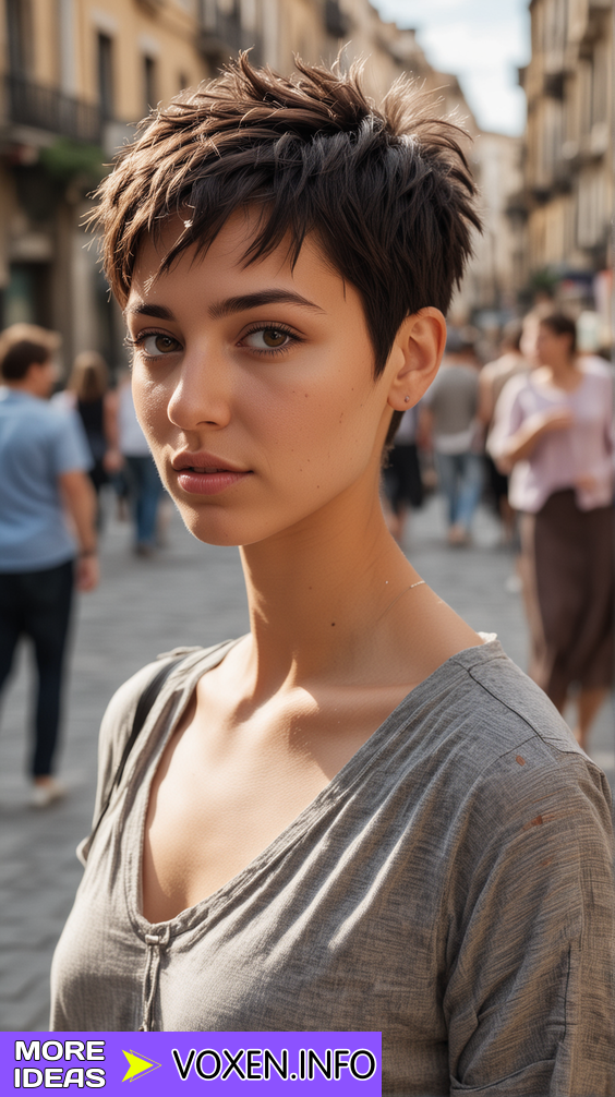 23 Trendy Choppy Pixie Haircuts for a Bold New Look