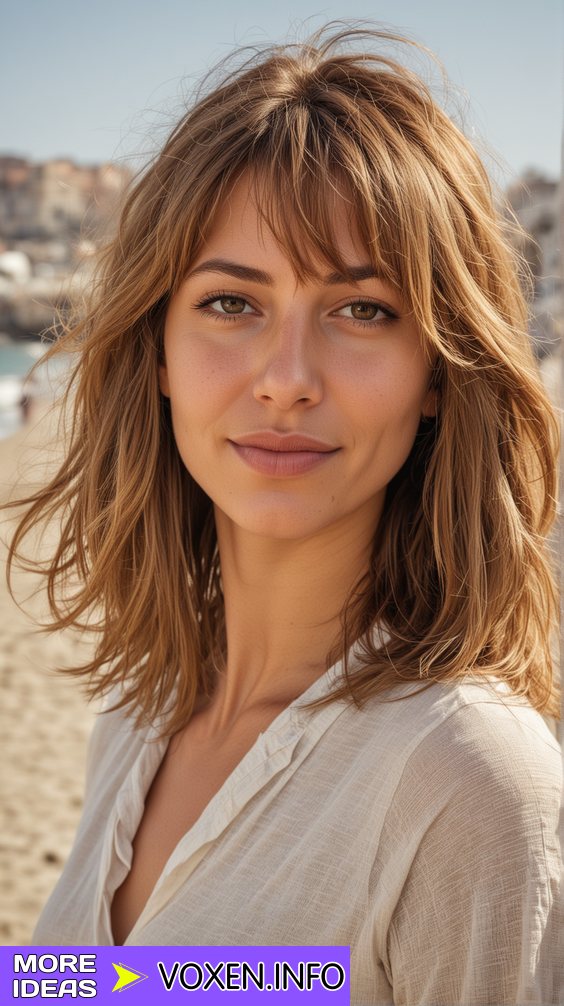 23 Trendy Long Bob Haircuts with Bangs for 2024