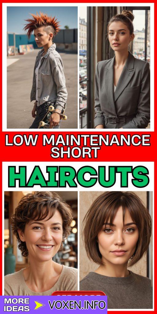 23 Effortless Style: Top Low Maintenance Short Haircuts for Busy Lifestyles