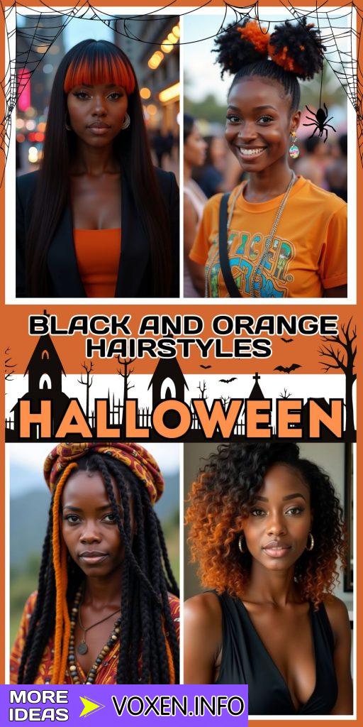 23 Stunning Black and Orange Hairstyles for Every Occasion