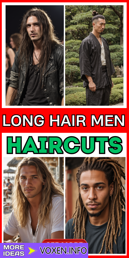 23 Top Long Hair Haircuts for Men: Stylish Ideas for Curly, Wavy, and Straight Hair