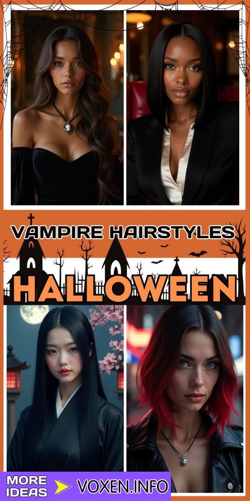 23 Mesmerizing Vampire Hairstyles for a Dark, Elegant Look