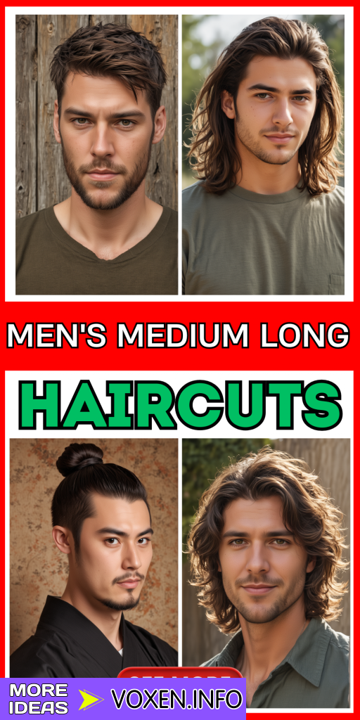 23 Top Men's Medium Long Haircuts for a Stylish Look