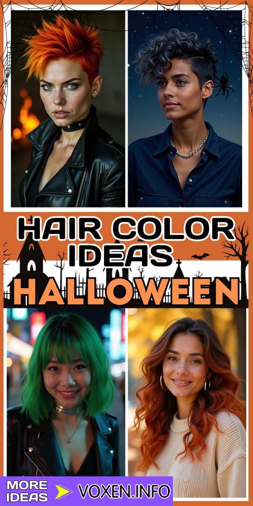 23 Spooky Halloween Hair Color Ideas for Every Style