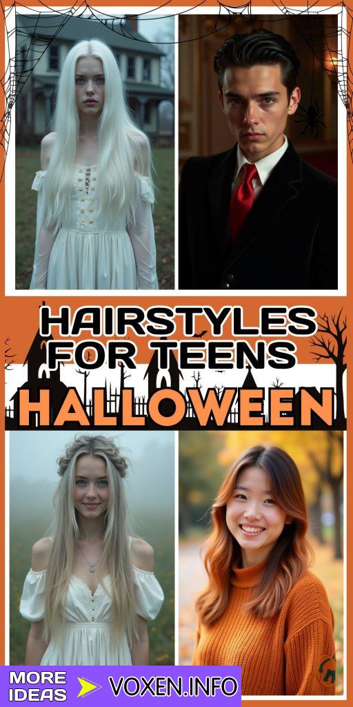 23 Top Halloween Hairstyles for Teens: Get Spooky and Stylish!