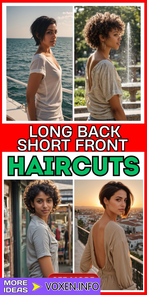 23 Discover the Trendy Long Back Short Front Haircut for Women