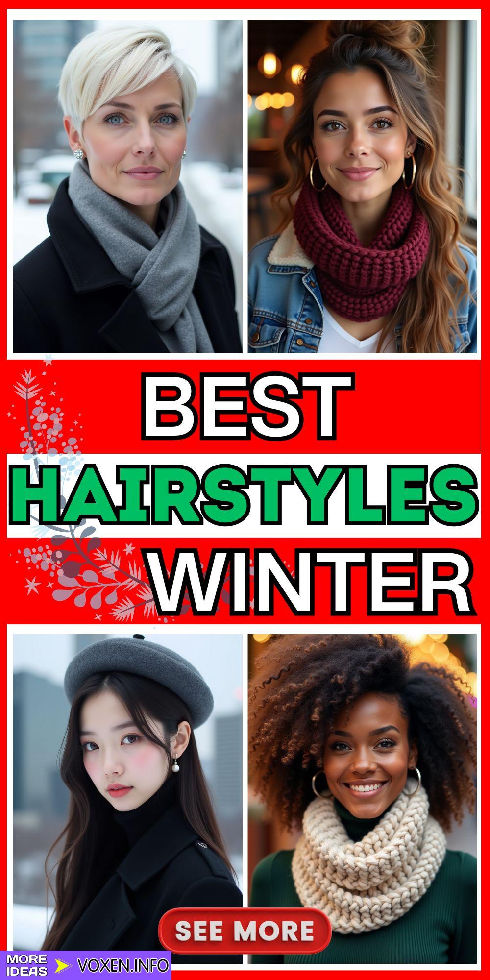 23 Winter Hairstyles to Keep You Stylish and Warm in 2024