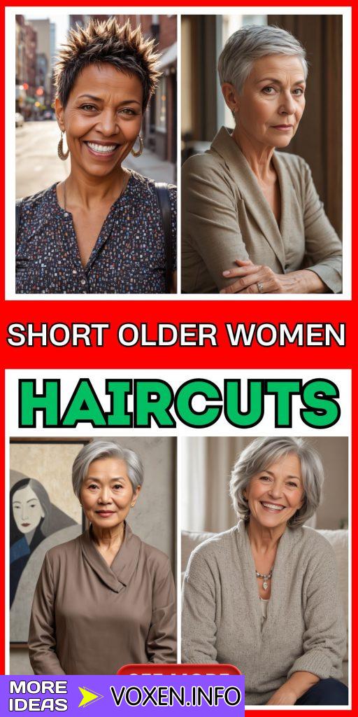 22 Stylish Short Haircuts for Older Women Over 60: Trendy Looks