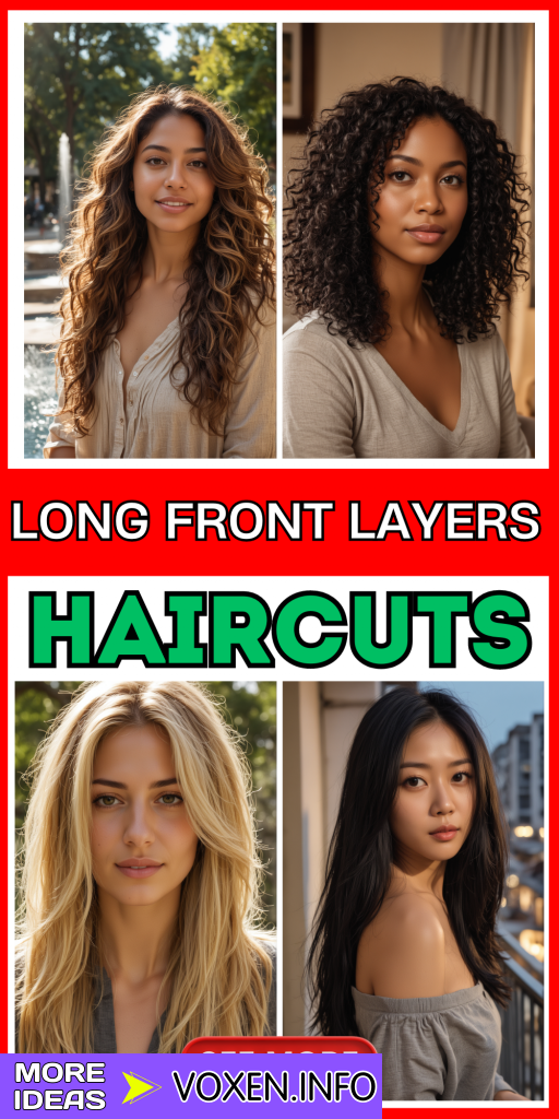 22 Transform Your Look: 22 Long Front Layers Haircuts for All Hair Types