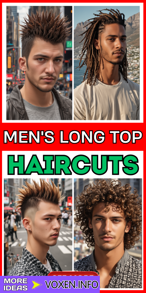 23 Top Men's Haircuts with Long Tops: Find Your Perfect Style