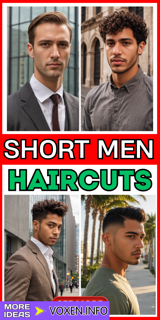 22 Best Short Haircuts for Men: Top  Stylish Choices for 2024