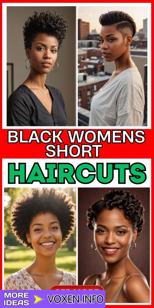 23 Top Black Women's Short Haircuts: Edgy Styles for