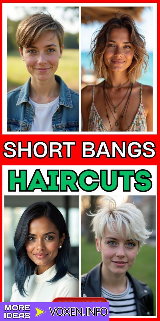 23 Trendy Short Haircuts with Bangs for Women: Discover Your Perfect Style Today