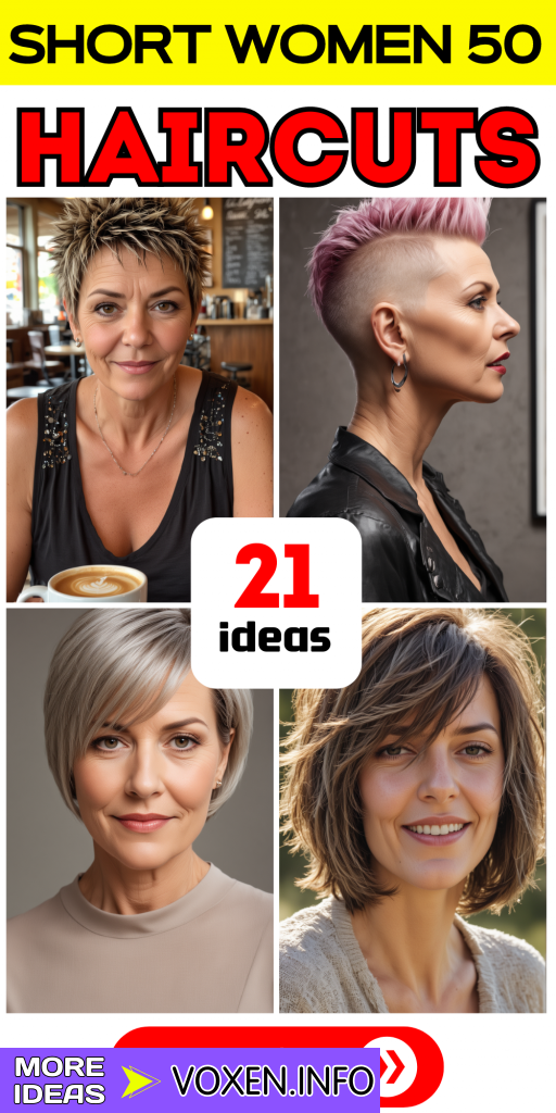 21 Top Short Haircuts for Women Over 50: Stylish Cuts 2024