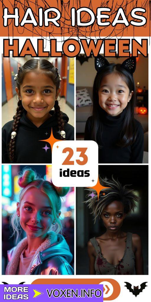 23 Best Halloween Hair Ideas for Women and Kids in 2024