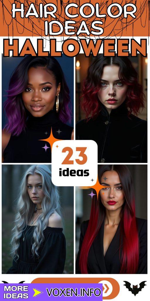 23 Spooky Halloween Hair Color Ideas for Every Style