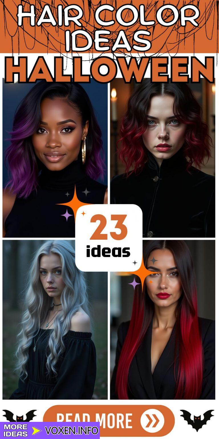 23 Spooky Halloween Hair Color Ideas for Every Style