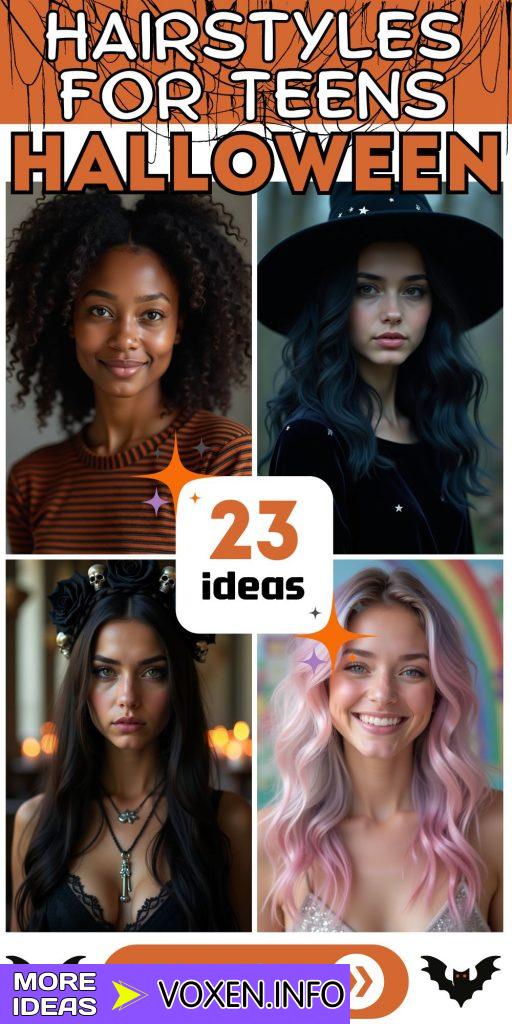 23 Top Halloween Hairstyles for Teens: Get Spooky and Stylish!