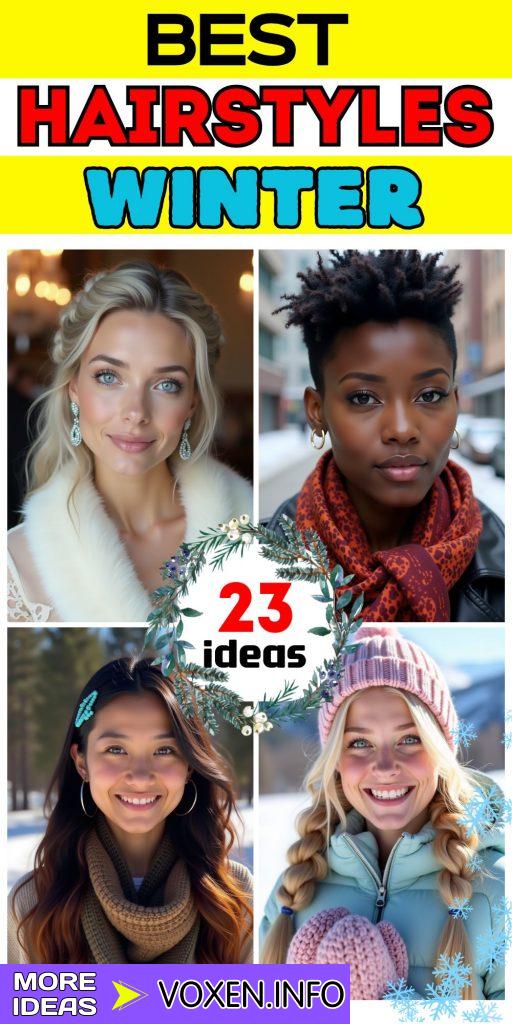 23 Winter Hairstyles to Keep You Stylish and Warm in 2024