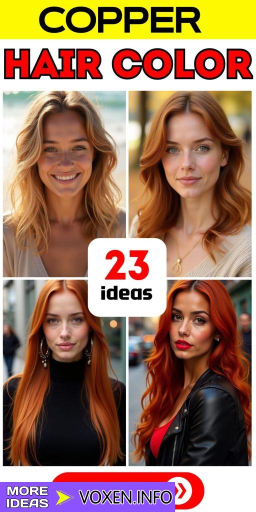 23 Discover the Hottest Copper Hair Colors for 2024