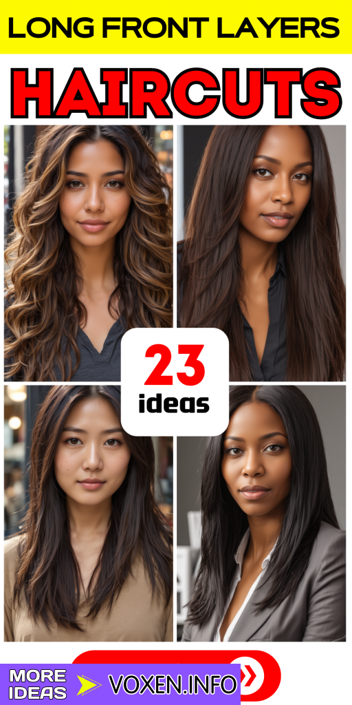 22 Transform Your Look: 22 Long Front Layers Haircuts for All Hair Types