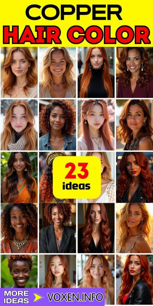 23 Discover the Hottest Copper Hair Colors for 2024