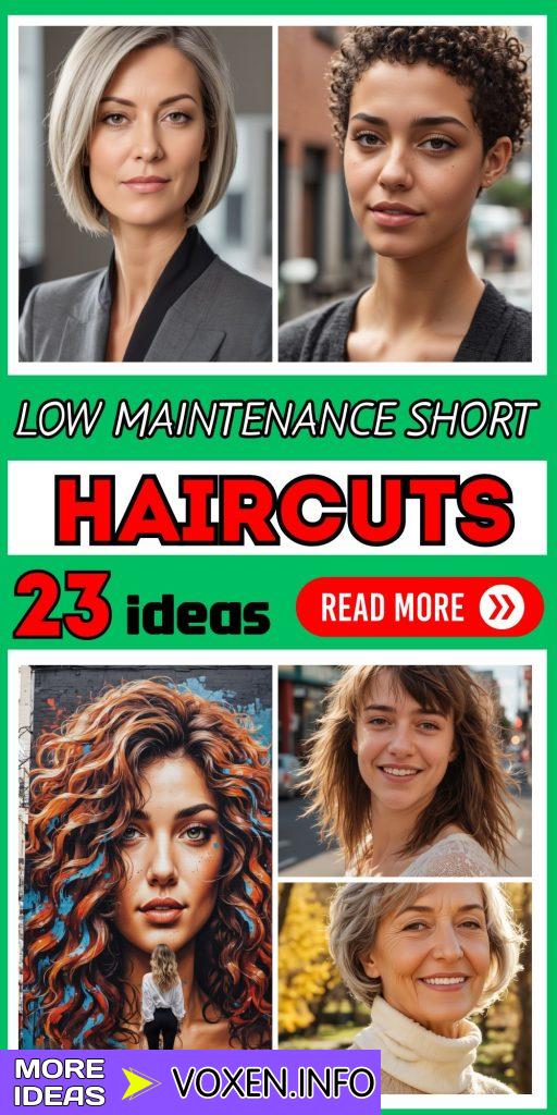 23 Effortless Style: Top Low Maintenance Short Haircuts for Busy Lifestyles