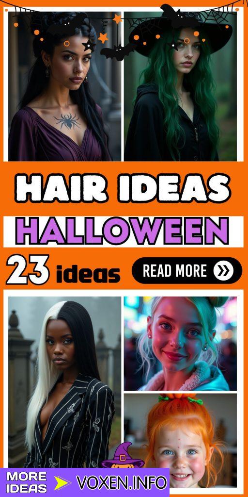 23 Best Halloween Hair Ideas for Women and Kids in 2024