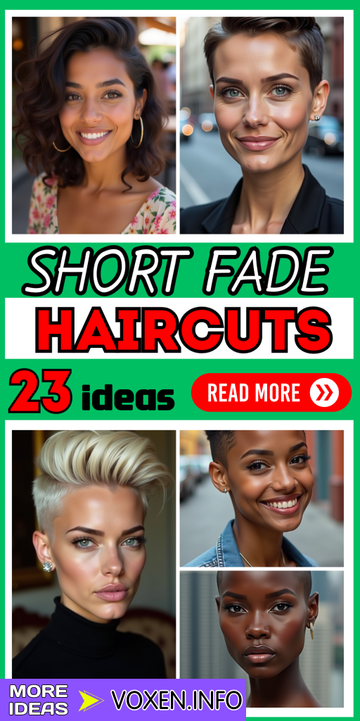 23 Bold and Stylish Short Fade Haircuts for Women: Explore Your Perfect Look