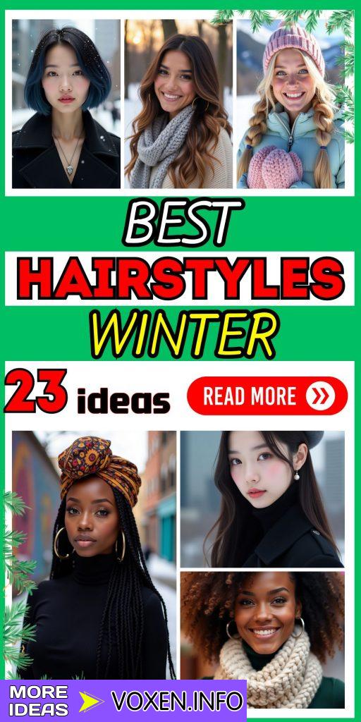 23 Winter Hairstyles to Keep You Stylish and Warm in 2024