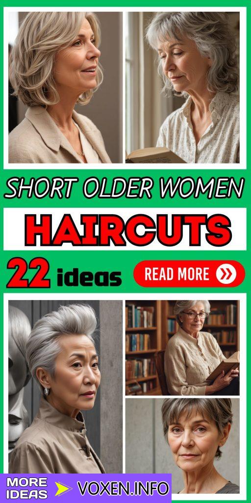 22 Stylish Short Haircuts for Older Women Over 60: Trendy Looks