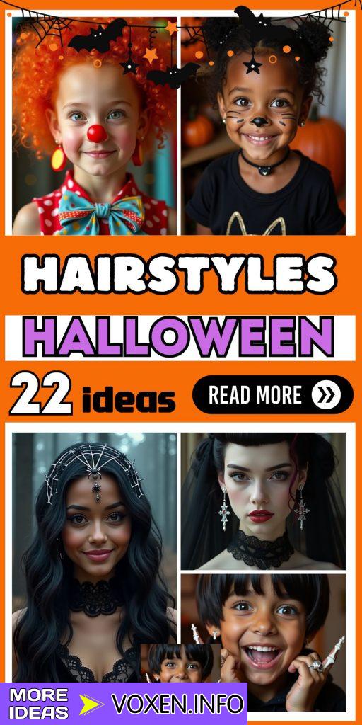 22 Creative Halloween Hairstyles to Complete Your Look