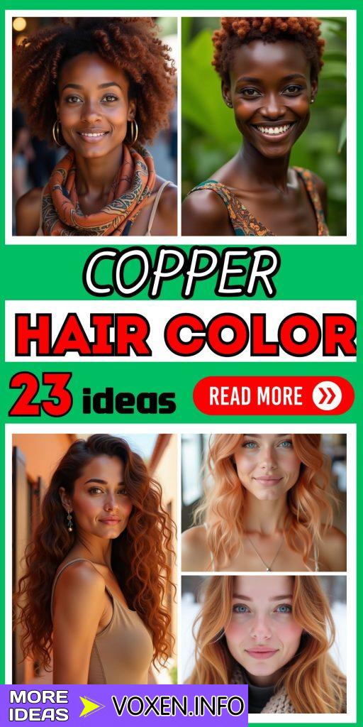 23 Discover the Hottest Copper Hair Colors for 2024