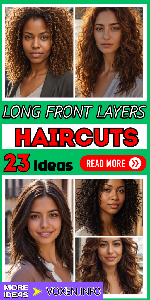 22 Transform Your Look: 22 Long Front Layers Haircuts for All Hair Types