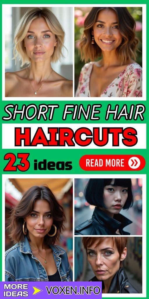 23 Best Short Haircuts for Fine Hair in 2024 – Top Styles for Women