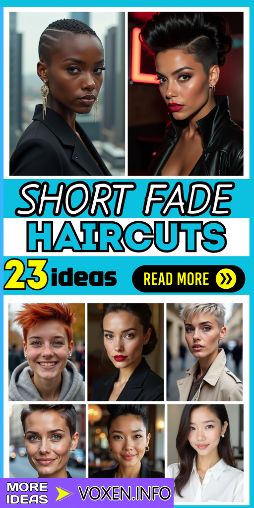 23 Bold and Stylish Short Fade Haircuts for Women: Explore Your Perfect Look