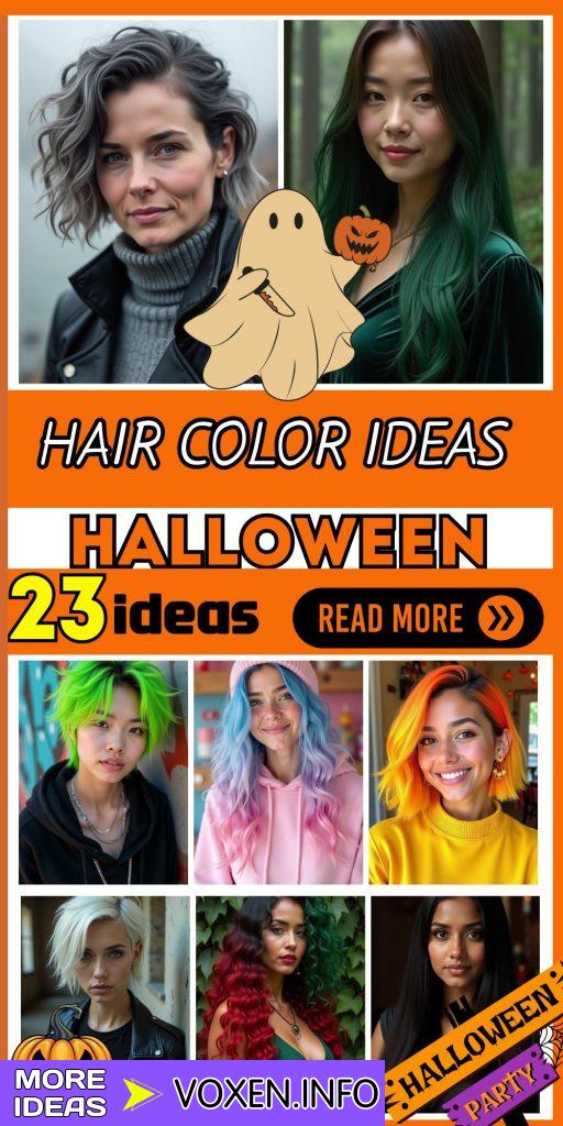 23 Spooky Halloween Hair Color Ideas for Every Style