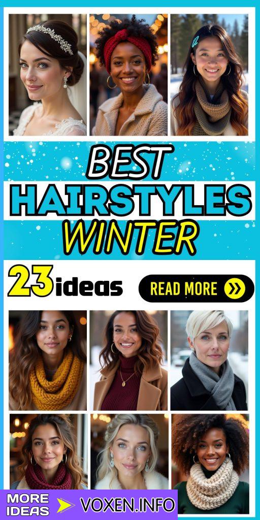 23 Winter Hairstyles to Keep You Stylish and Warm in 2024