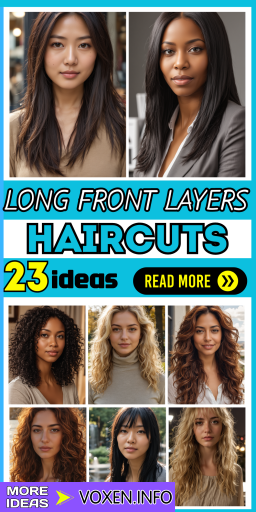 22 Transform Your Look: 22 Long Front Layers Haircuts for All Hair Types