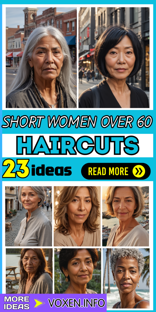 23 Top Short Haircuts for Women Over 60 in 2024 – Trendy & Chic Styles