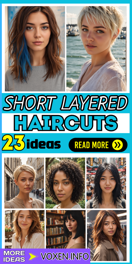 23 Top Short Layered Haircuts for 2024: Stylish Looks for Every Hair Type