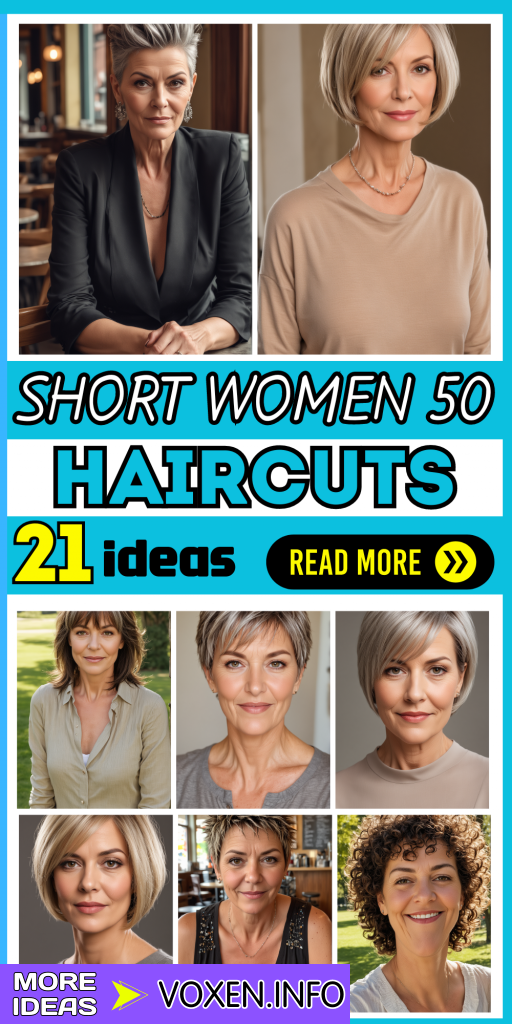 21 Top Short Haircuts for Women Over 50: Stylish Cuts 2024