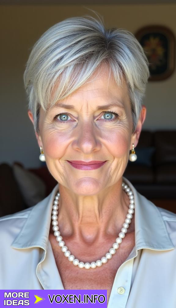 23 Best Short Haircuts for Older Women Over 50 – Stylish and Easy to Manage