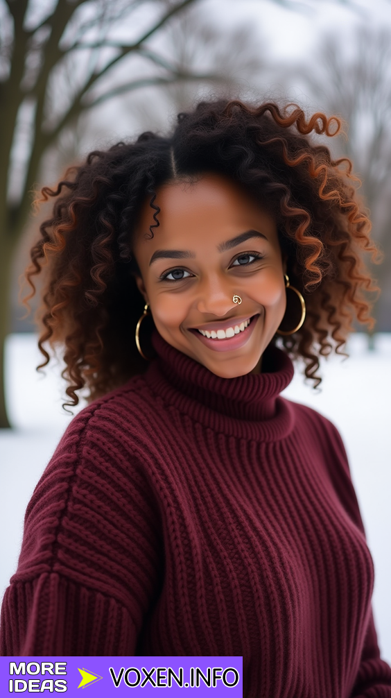 23 Cute and Easy Winter Natural Hairstyles for Effortless Style 2024 2025