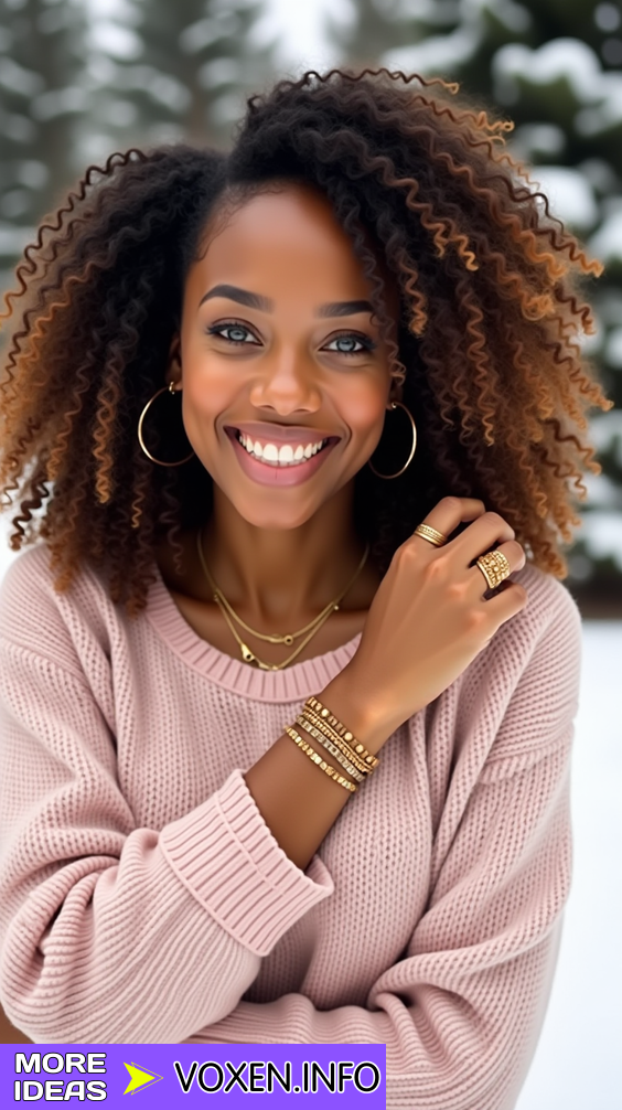 23 Cute and Easy Winter Natural Hairstyles for Effortless Style 2024 2025