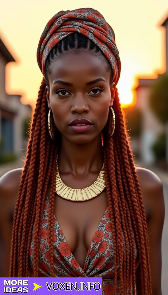 23 Warm Cinnamon Hair Color Ideas for Black Women: From Pixie Cuts to Box Braids