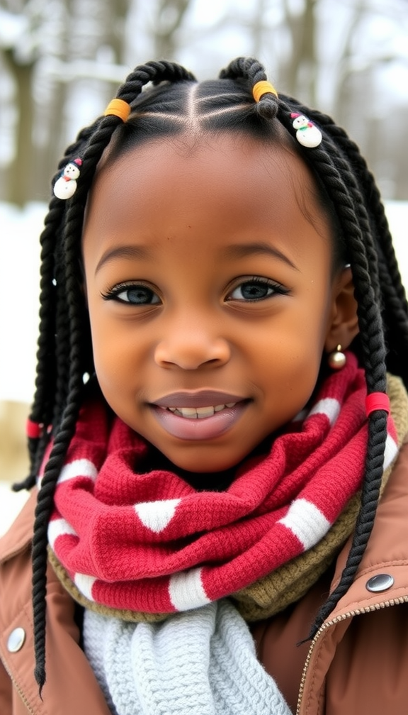 23 Top Winter Hairstyles for Kids 2024-2025: Trendy and Cozy Ideas